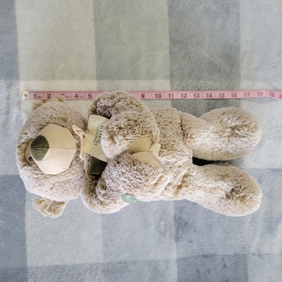 NWT Demdaco Pocket Prayer Bear Tan 16” Plush Super Soft Magnetic Paws Nice Gift! - Picture 7 of 7